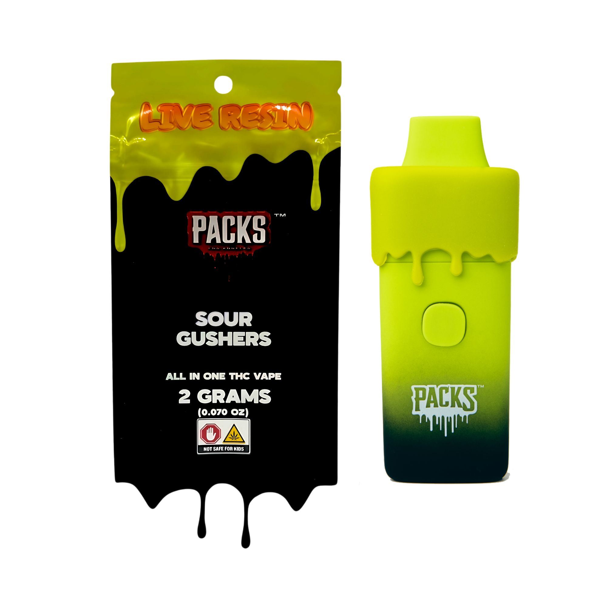 2G THC - DISPOSABLE VAPE - PACKS POD